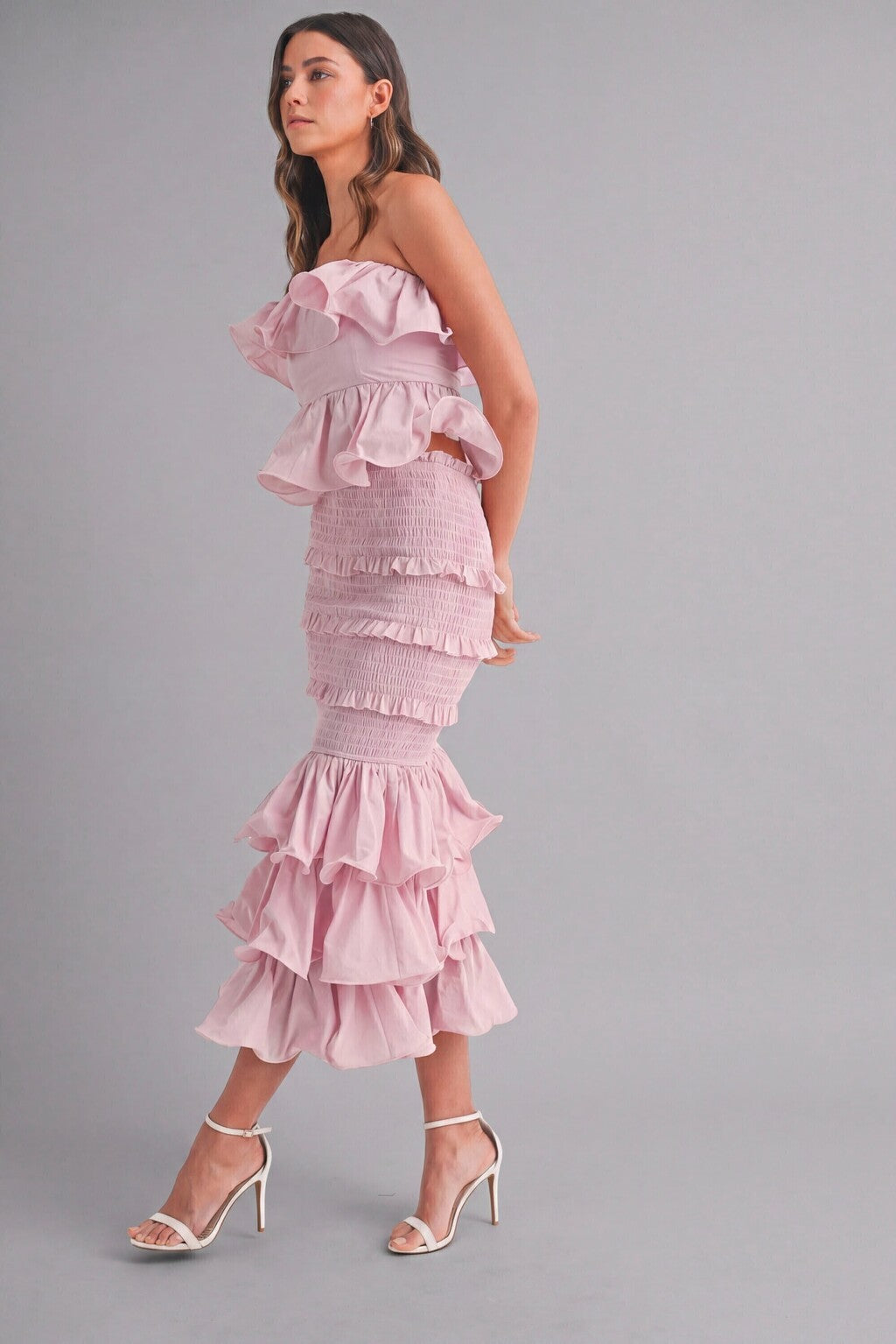 Conjunto ruffled glam vista frontal completa