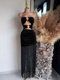 Vestido 252102 vista frontal completa MB Mayte Barrera