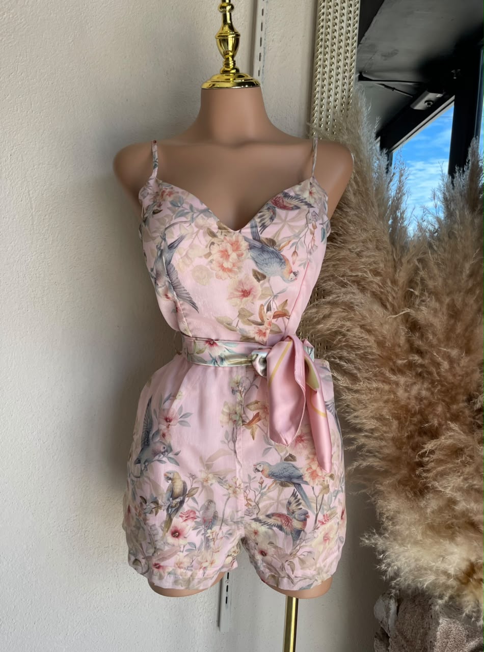 Romper Floral Rosa 261167 imagen 1 MB Mayte Barrera