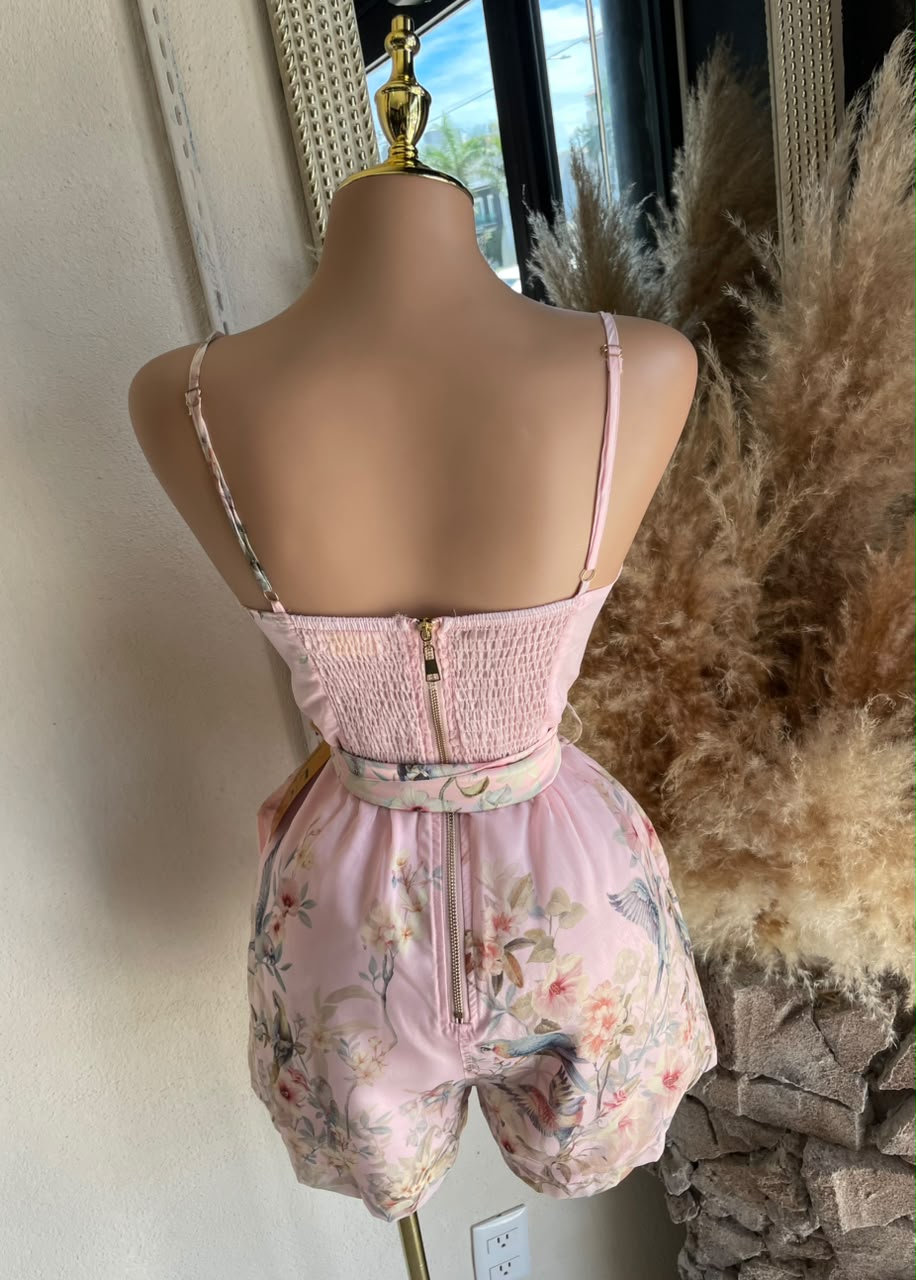Romper Floral Rosa 261167 imagen 3 MB Mayte Barrera