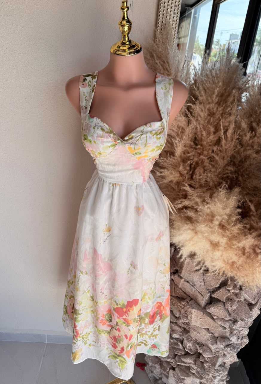 Vestido 261626 silueta completa MB Mayte Barrera