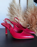 Zapatilla rojo 261643 detalle de diseño MB Mayte Barrera
