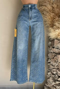 Pantalón Jeans Wide Leg con Brillos 261696 imagen 1 MB Mayte Barrera