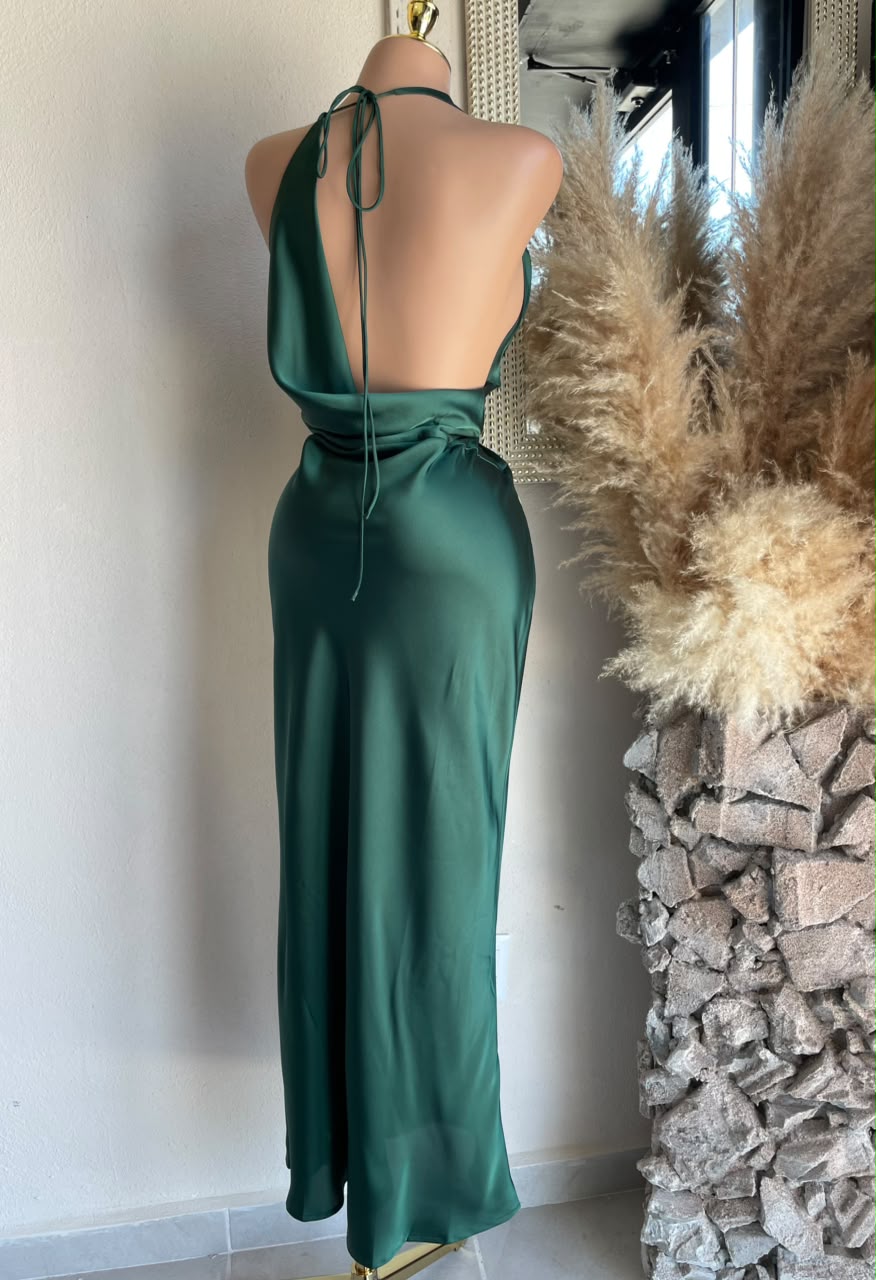 Vestido VERDE CAZADOR 261946 - imagen 3