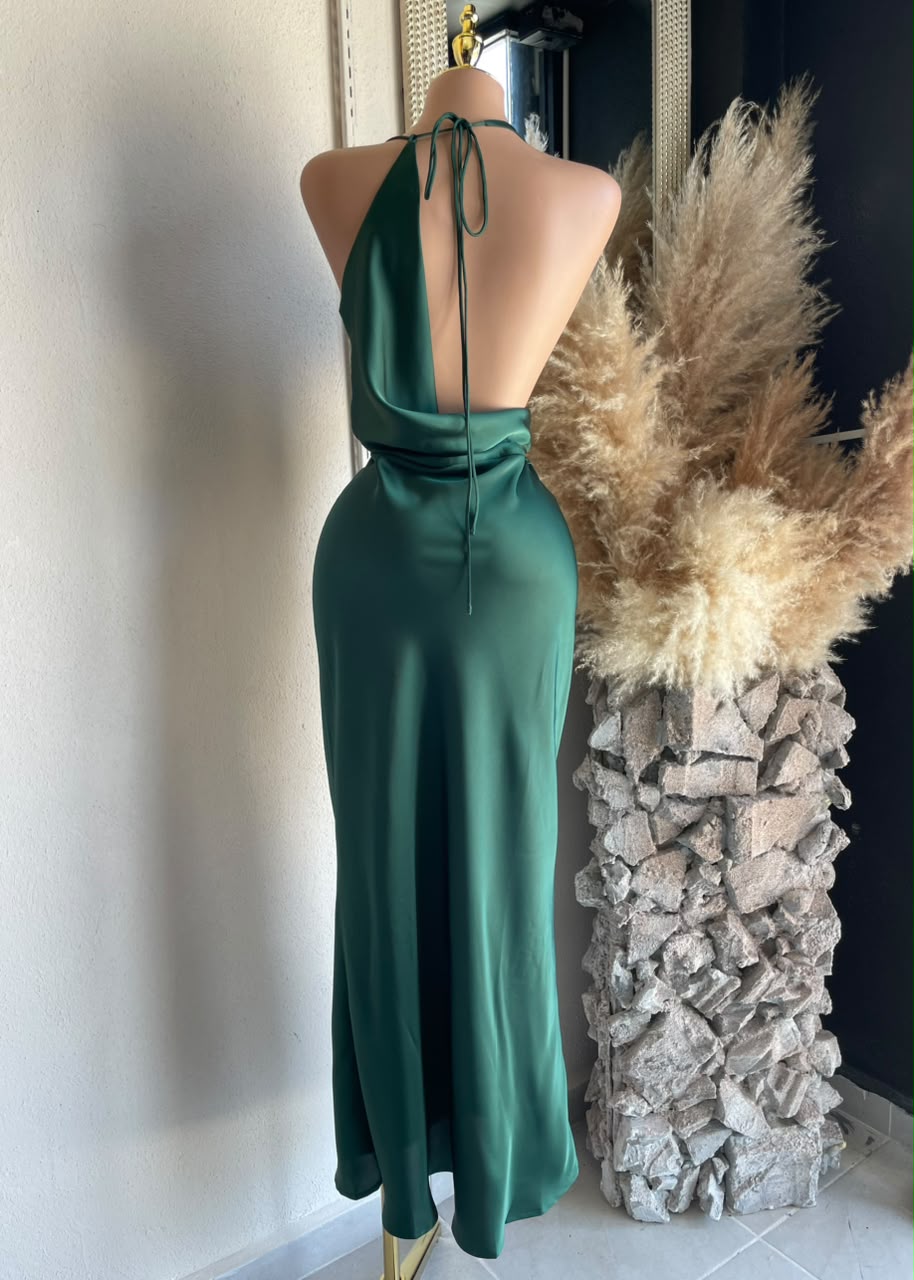 Vestido VERDE CAZADOR 261946 - imagen 4