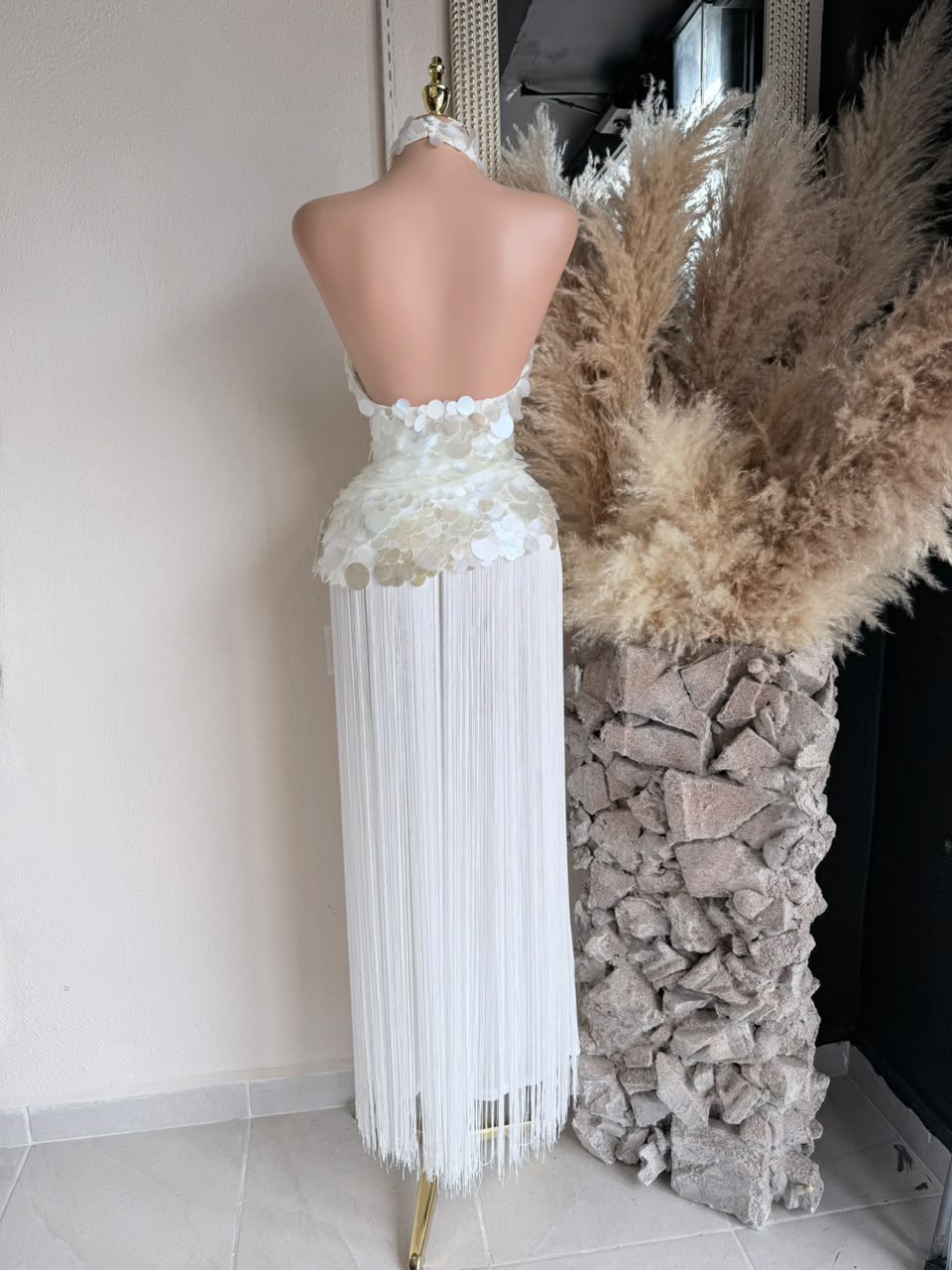 Set perla detalle lateral