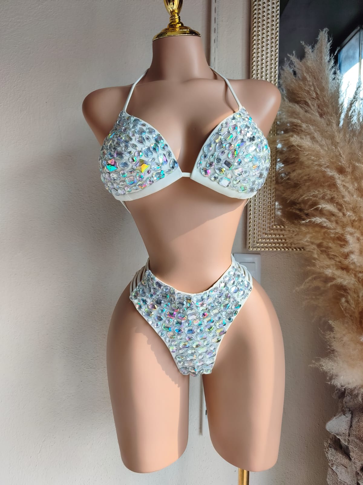 Traje de Baño con pedreria 250388