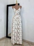 Vestido 260819 detalle de tela y acabado MB Mayte Barrera