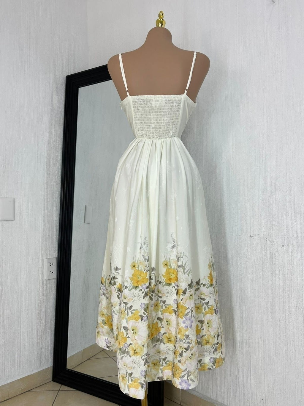 Vestido Midi Floral Romance Primaveral 261094