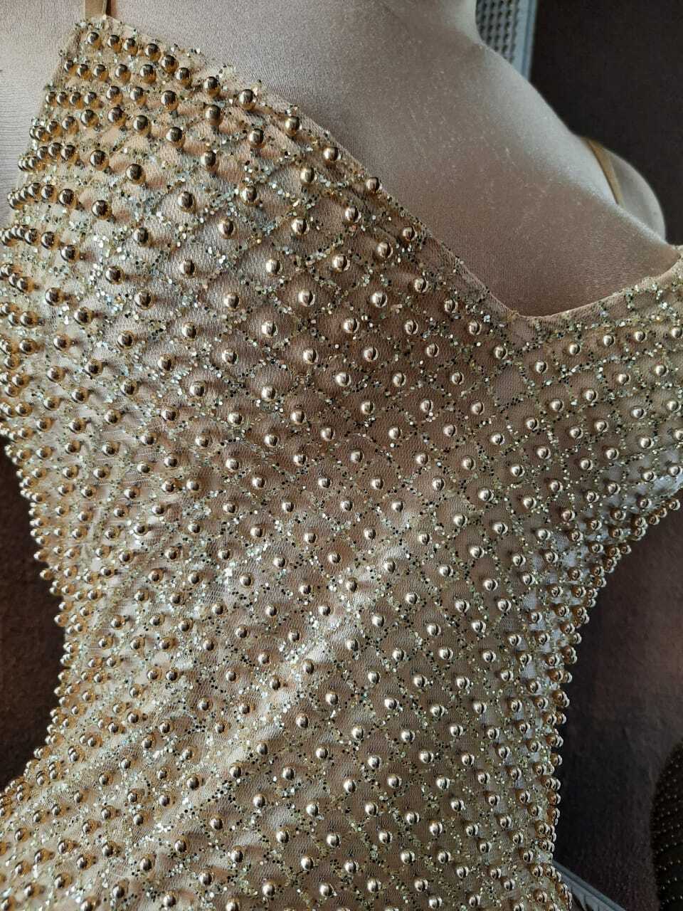 Vestido de gala Aurora con pedrería 252174 252175