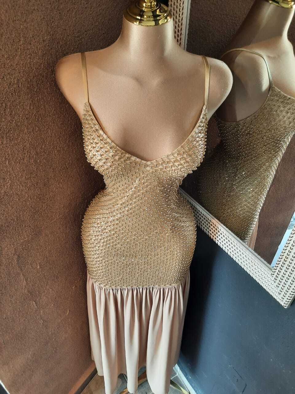 Vestido de gala Aurora con pedrería 252174 252175
