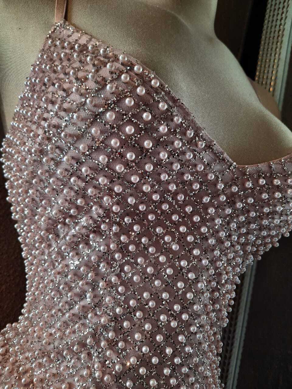Vestido de gala Aurora con pedrería 252174 252175