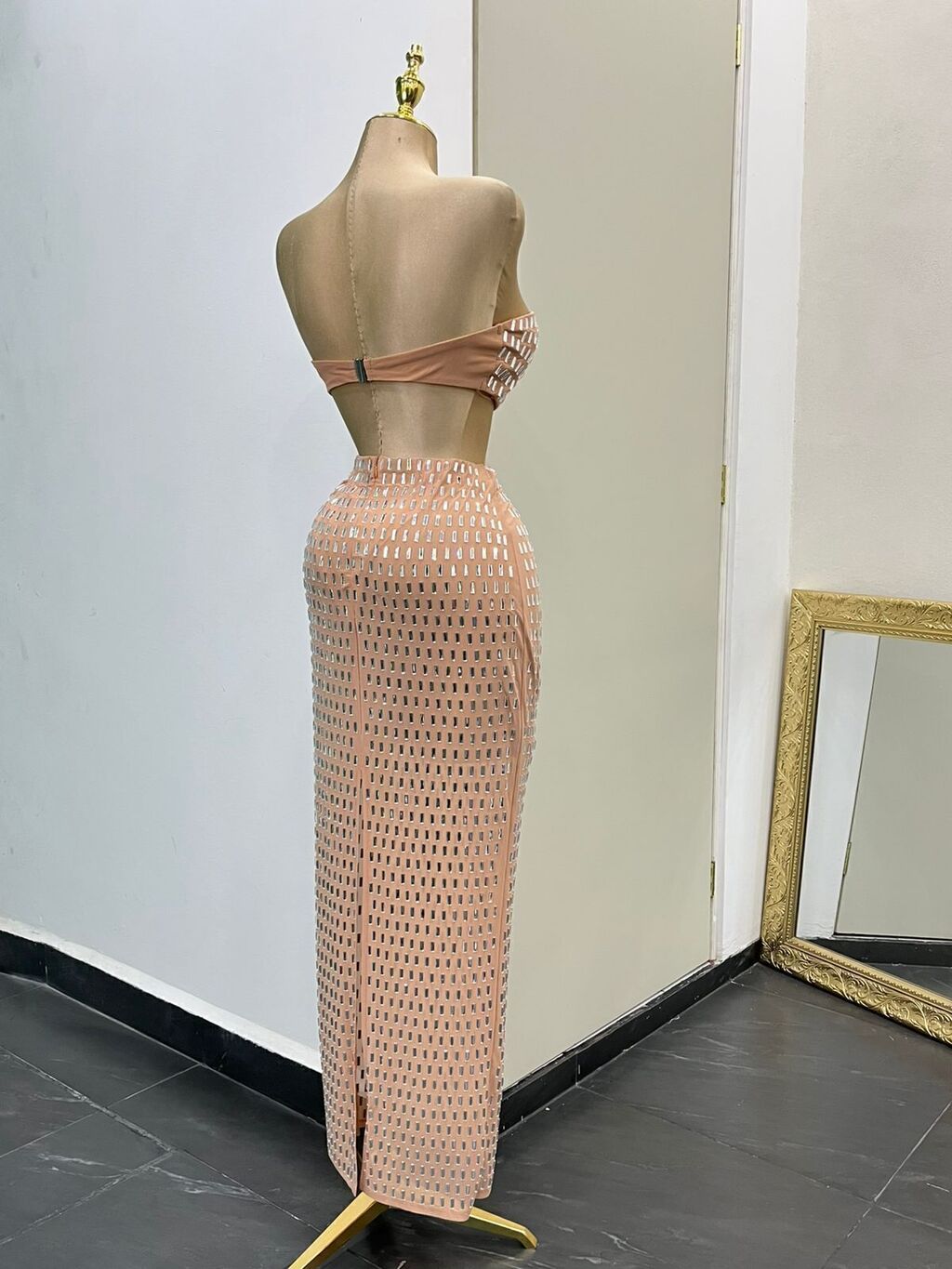 Set glimmer nude detalle angular