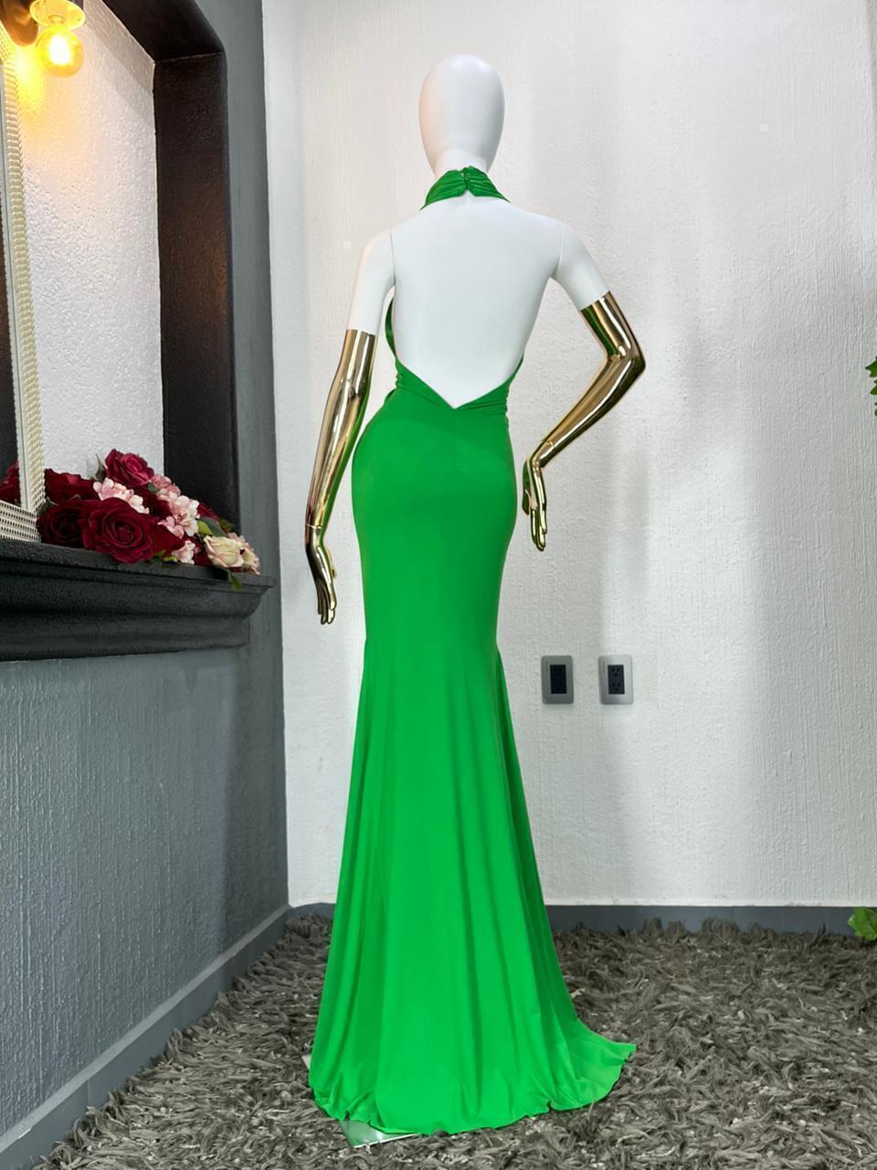 Vestido gala 260250 vista trasera elegante