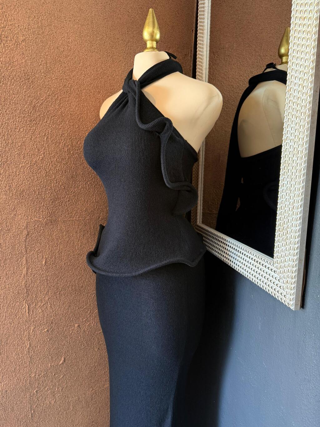 Vestido Maxi de Punto 260357