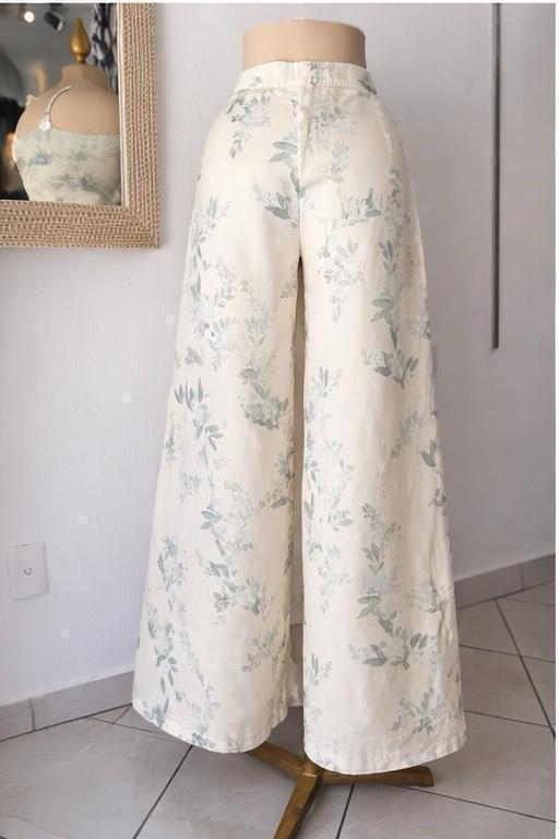 Set tirantes pantalón botánico look completo MB Mayte Barrera