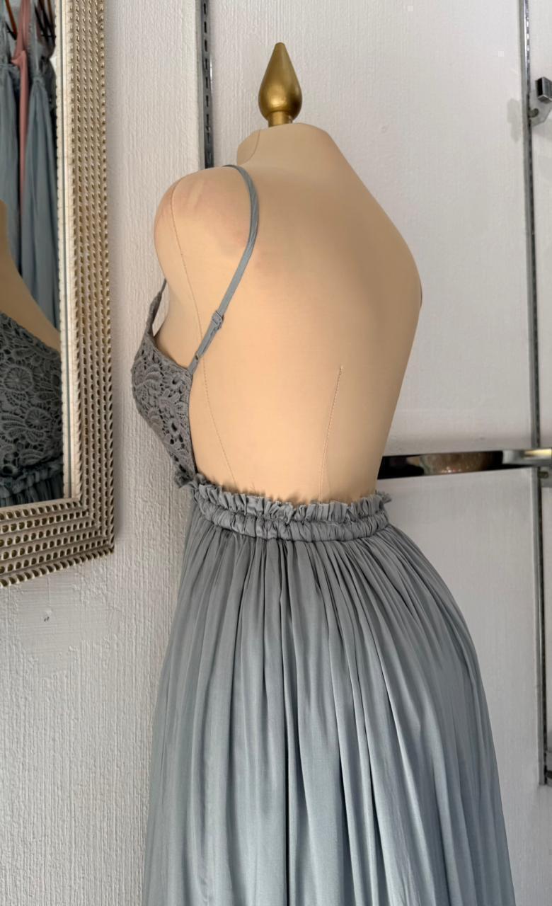 Vestido maxi boho chic vista trasera MB Mayte Barrera