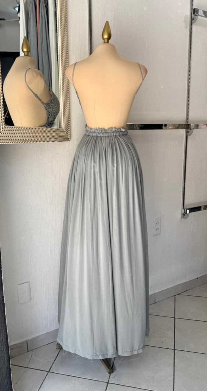 Vestido maxi boho chic look completo MB Mayte Barrera