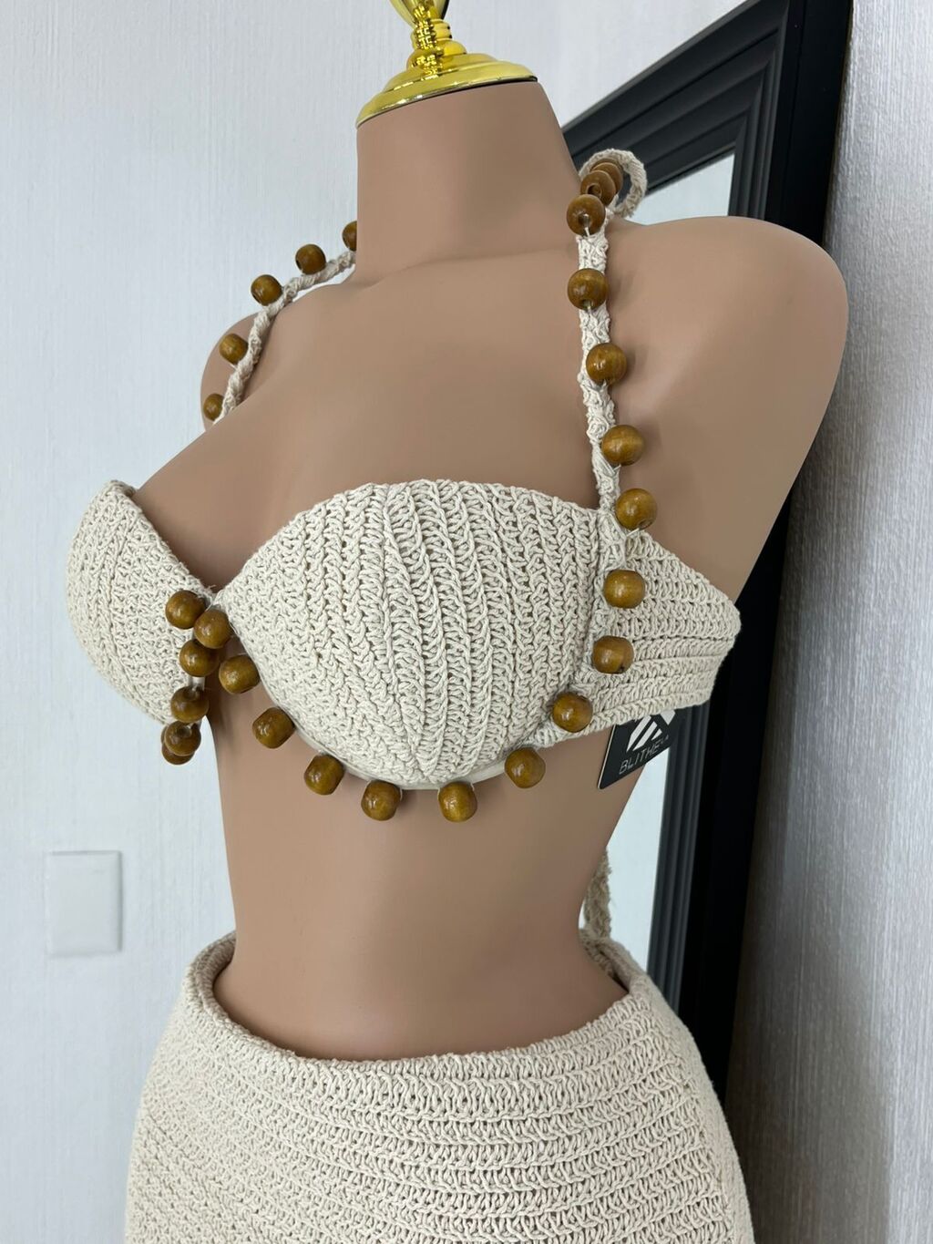 Set crochet beads island glow silueta completa