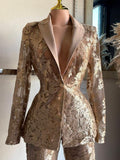Set Elegante Dorado 261656